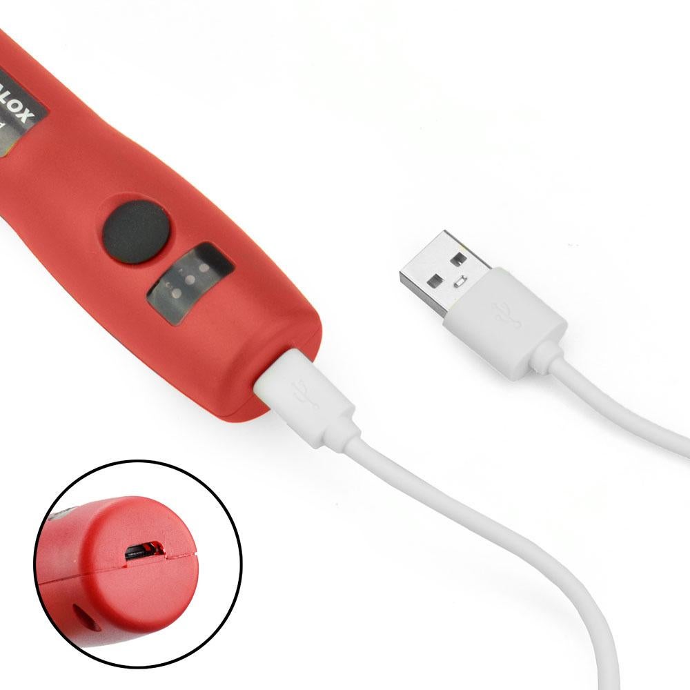 Mini perceuse électrique multifonction USB 10W, outil rotatif 3 vitesses avec 25 accessoires pour polissage, gravure, perçage, ponçage - 4