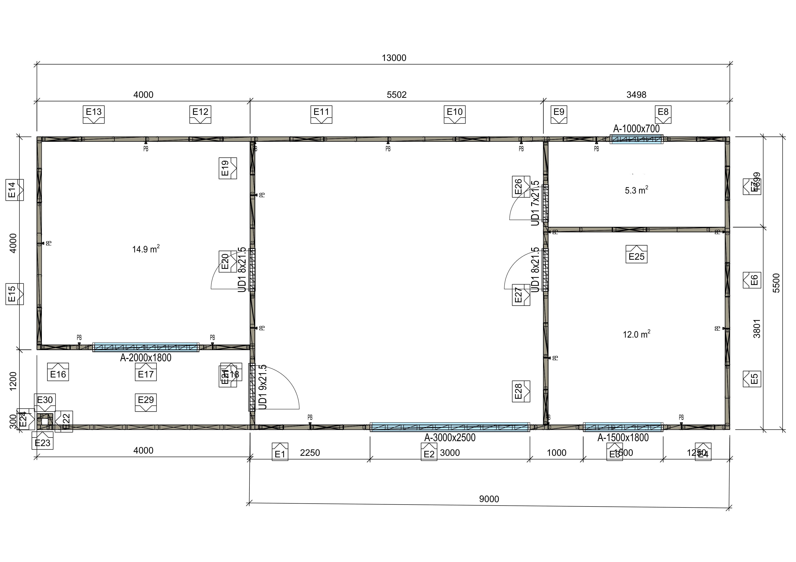 🇪🇸 Casa Modular de 70 m² – Alto Aislamiento, Revestimiento Ignífugo y Montaje. - 2