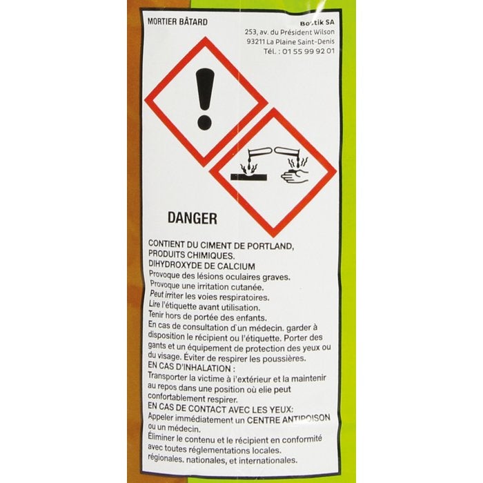 Mortier bâtard blanc - 3