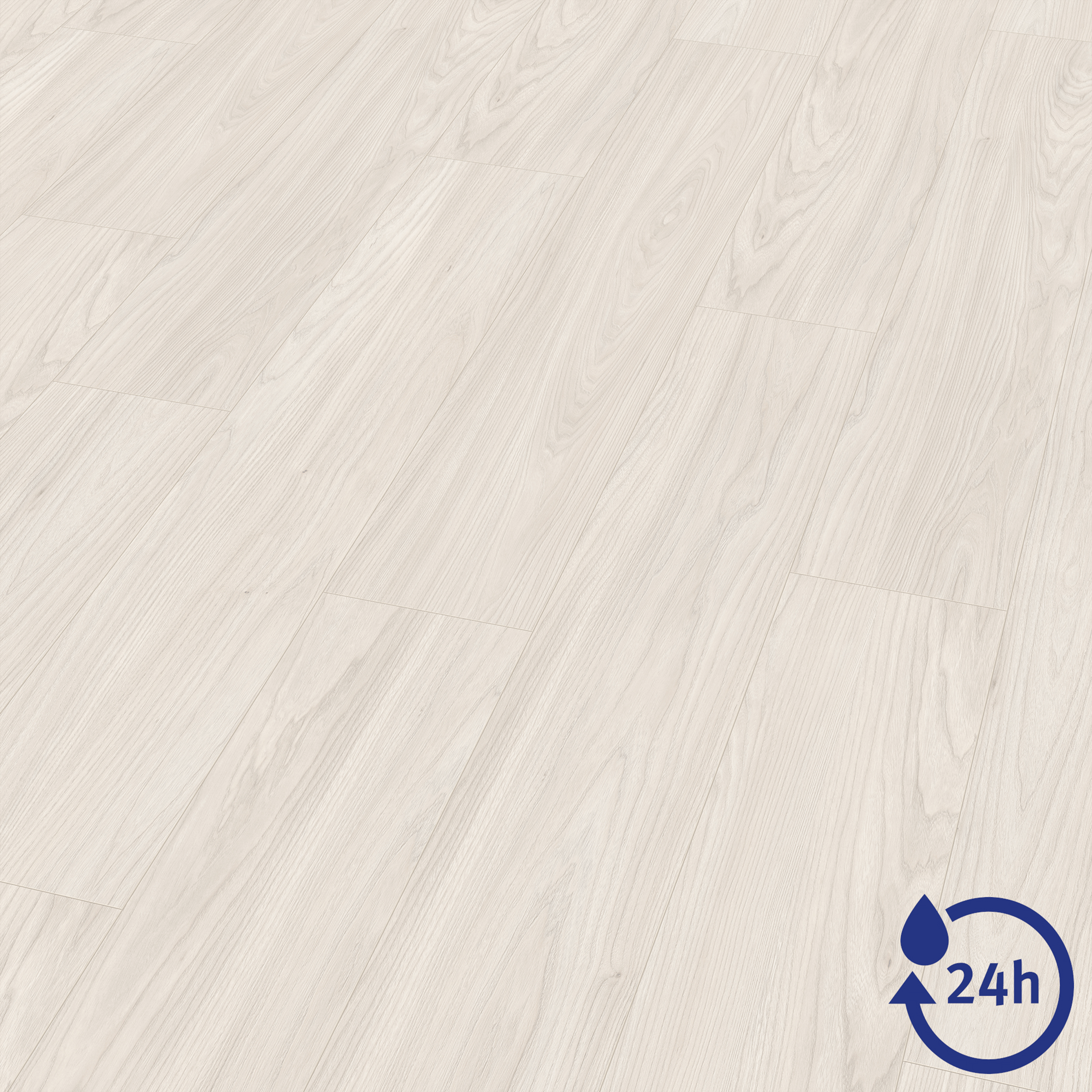 EGGER Sol stratifié NatureSense Aqua EL1096 Acacia Sheffield blanc 1292 x 193 x 8mm - 3