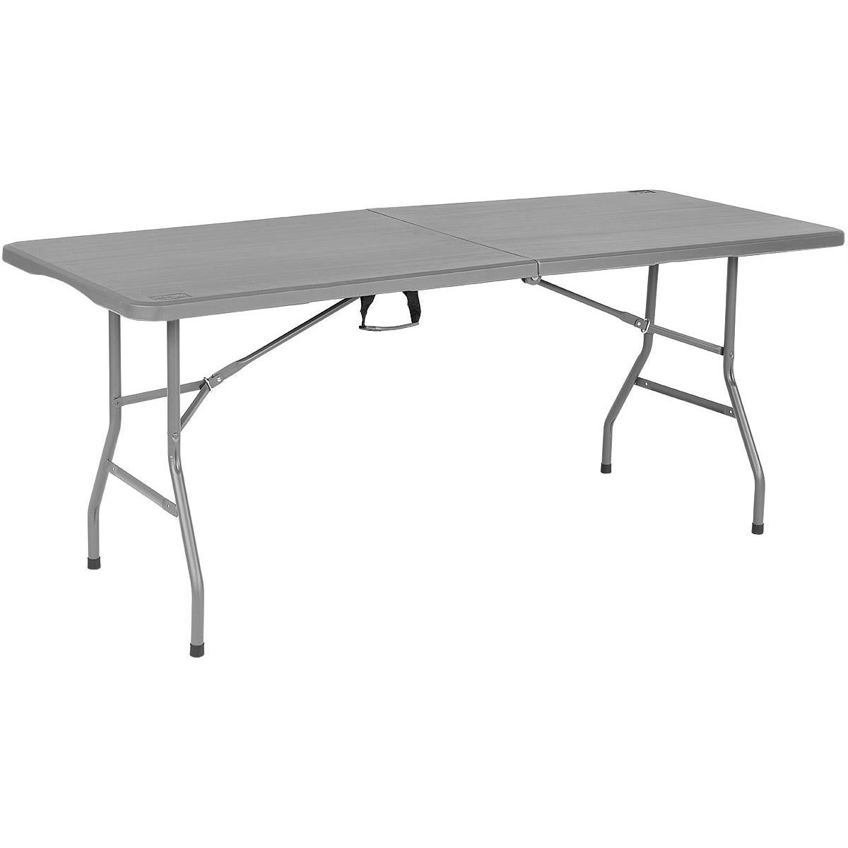 Stół ogrodowy cateringowy Saska Garden składany w walizkę 180x70 cm udźwig 100 kg szary
