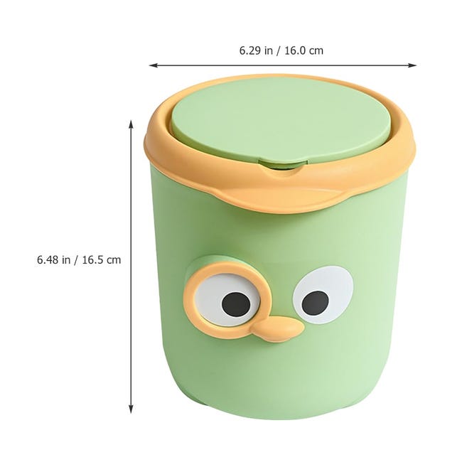 Lot De 6 Mini Poubelles De Tri Educatives Pour Enfants – Jouet Poubelle Classification Déchets, Mini Corbeille Bureau Ou Chambre, Apprentissage Écologique Dès Le Plus Jeune Âge