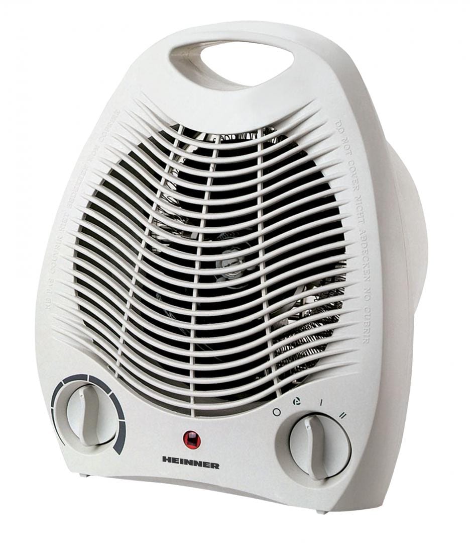 Aeroterma Heinner HFH-L2000WH | 2000W, Termostat Reglabil, Alb
