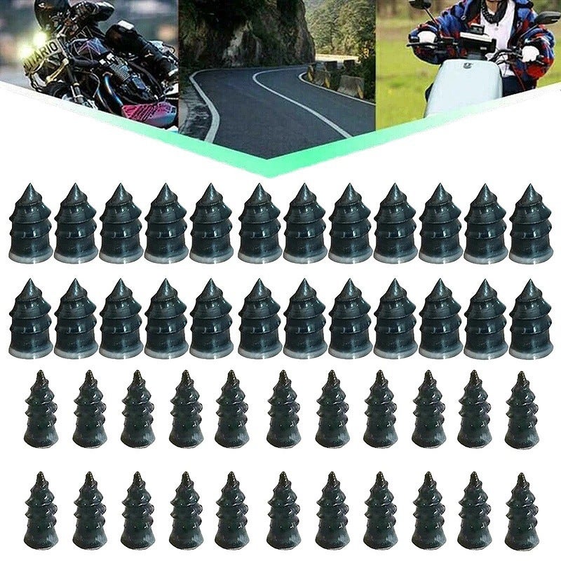 46 PCS Supplement goder Electric Motorcycle Vacuum pneu Supplement ...