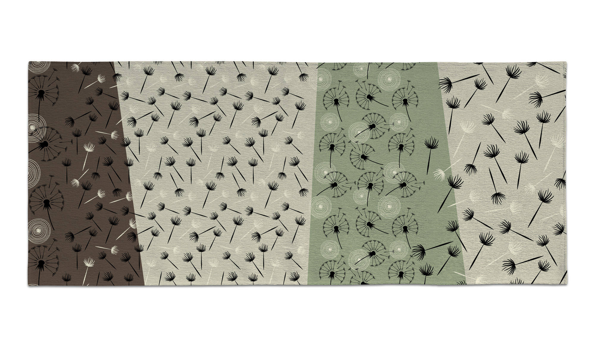 Camino de cocina, 100% made in italy, alfombra antimanchas con impresión digital, camino antideslizante y lavable, modelo elti, 180x75 cm