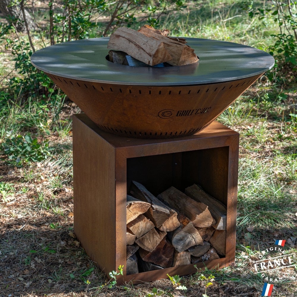 Brasero Classique Corten 103 Double Cuve - 2