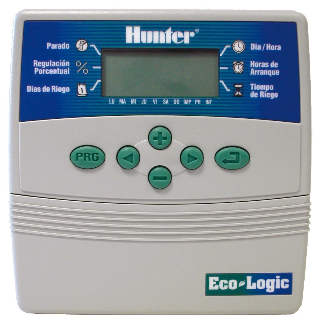 PROGRAMADOR RIEGO HUNTER ECOLOGIC ESTACIONES INTERIOR-ELC601i-E