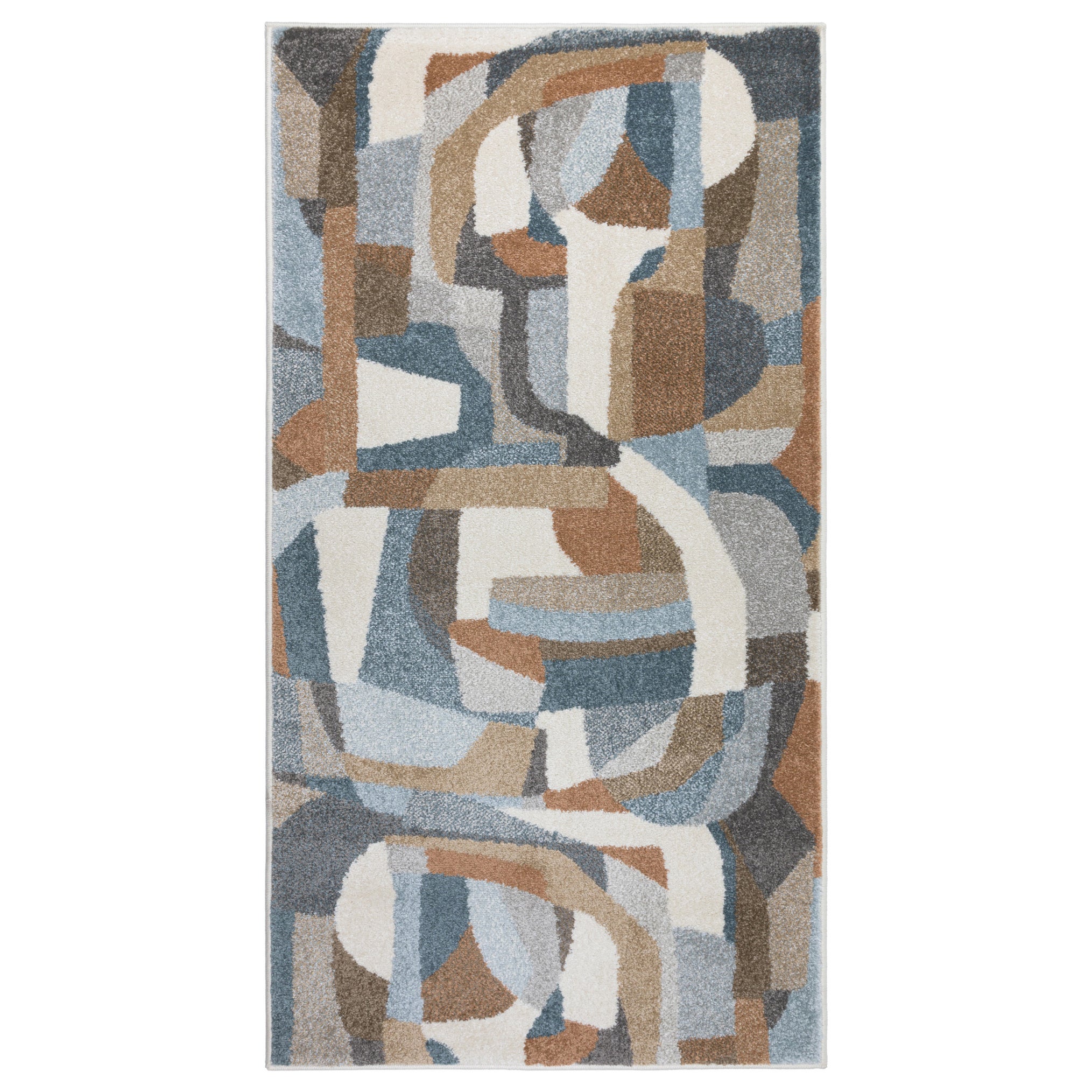 Dywan Lunera 80x150 cm Art Deco Wielokolorowy
