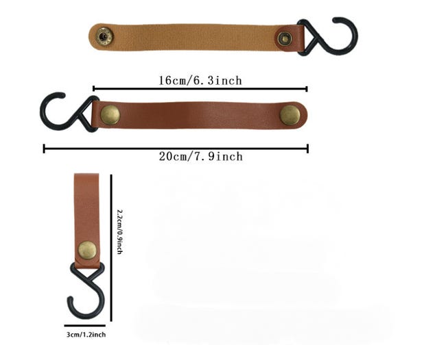 12 pezzi ganci a S in pelle gancio multifunzione bagno cucina gancio a S per appendere portautensili da campeggio asciugamano | Leroy Merlin 12 pezzi ganci a S in pelle gancio multifunzione bagno cucina gancio a S per appendere portautensili da campeggio asciugamano | Leroy Merlin