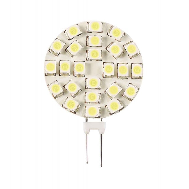 Ampoule LED G4 Backpin Plat SMD 3528 1,2W 120lm (13W) 120° - Blanc Froid 5200K