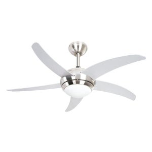 Ventilador De Techo Sin Luz Control Remoto 6 Velocidades 1.321 M Madera