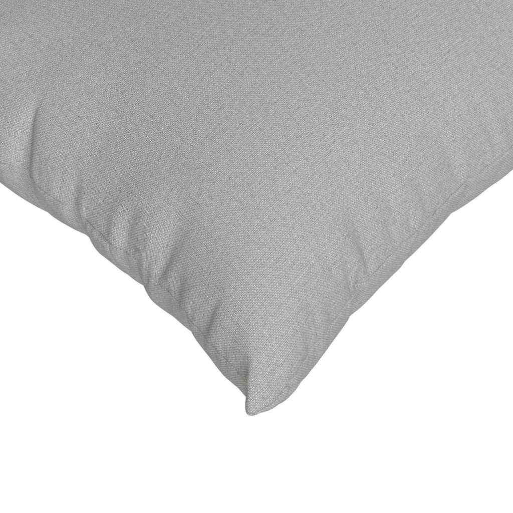 Coussins de canapé 2 pcs Gris nuage 50 x 50 cm tissu vidaXL - 7