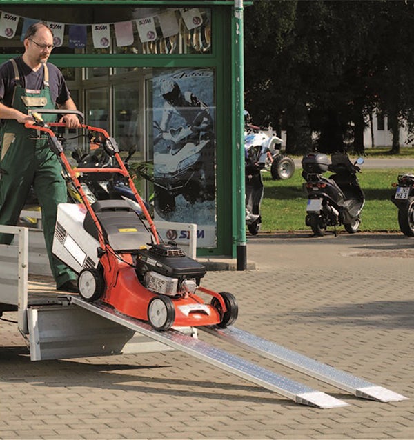 Rampe longueur 1960mm / Haut. à franchir 550mm - charge max par paire 340kg pour empattement 1000mm - Vendue à l'unité - AOH200-2 - 4