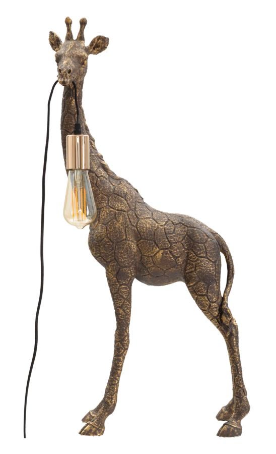 Lampe De Bureau Girafe Tactile – Design Moderne, Couleur Jaune, 220V