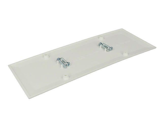 Copri Cassetta 3 Poste - 5 Pezzi Bianchi Con Viti A Scomparsa - Foto 9