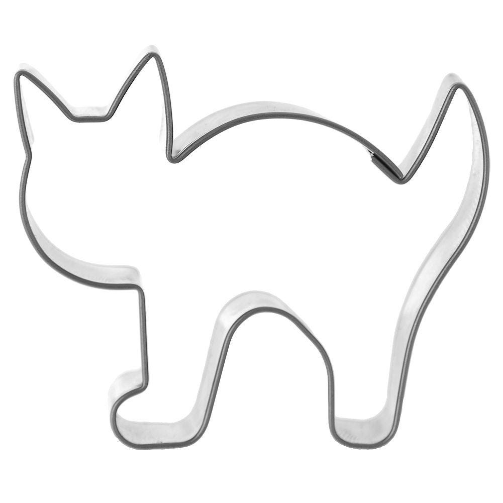Tagliabiscotto Gatto in acciaio | 44857 Tagliabiscotto Gatto in acciaio | 44857