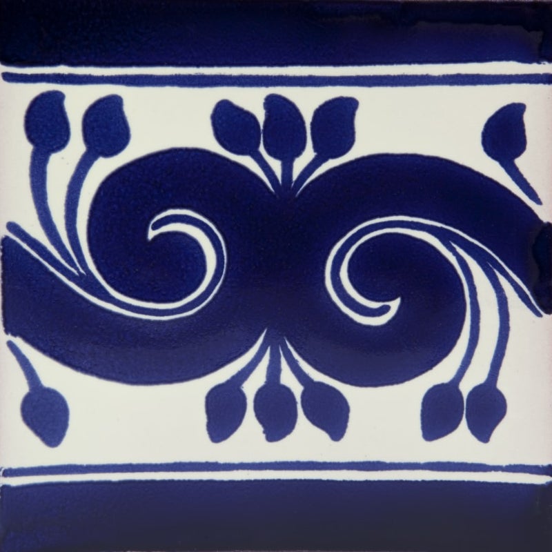 Meksykańskie płytki ceramiczne Edita – 30 unikalnych dekoracyjnych płytek ściennych z motywami 10,5x10,5 cm do łazienki, prysznica, kuchni