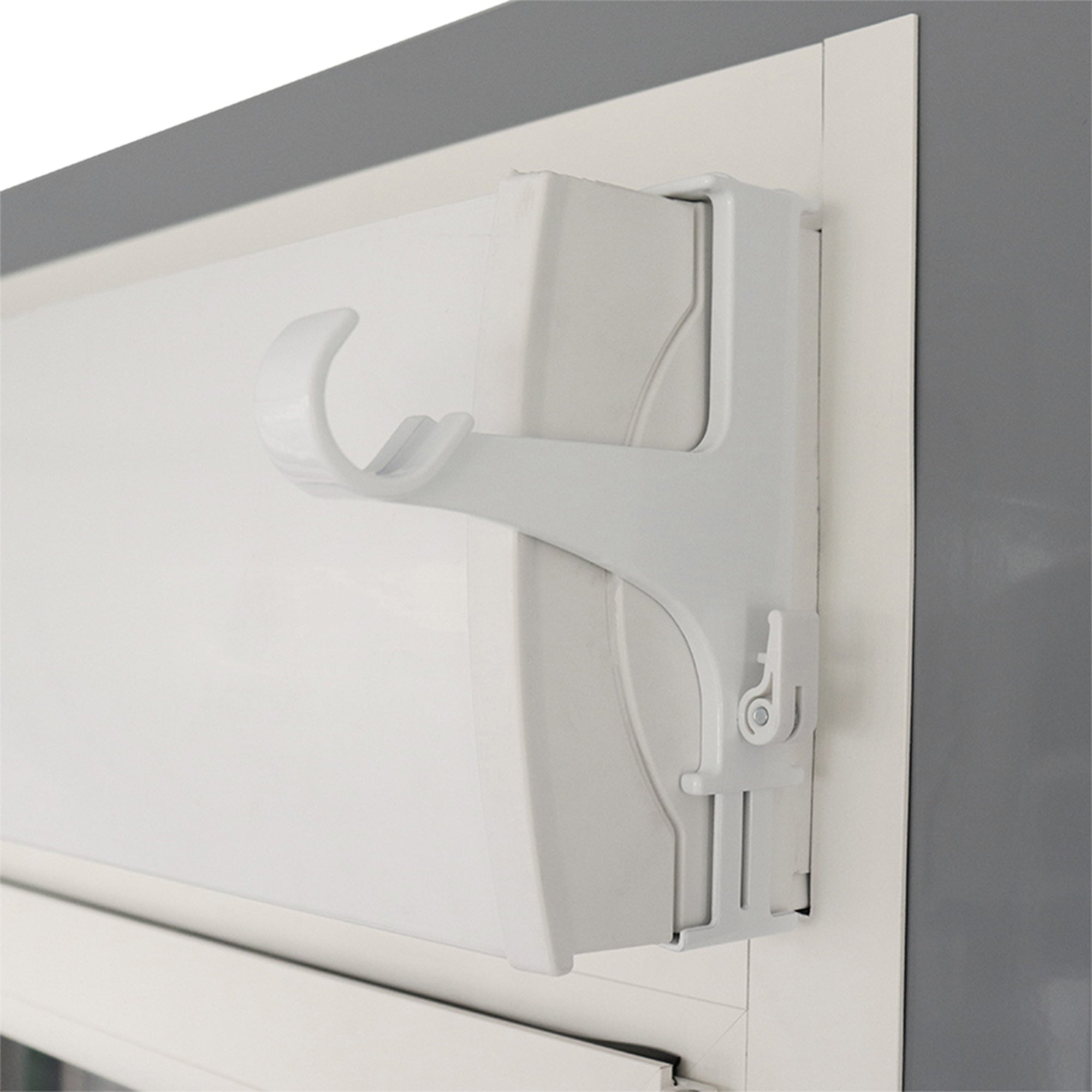 4 Supports Sans Perçage, pour Tringle à Rideaux, ø20-28mm, pour Coffre de Volet Roulant - 2