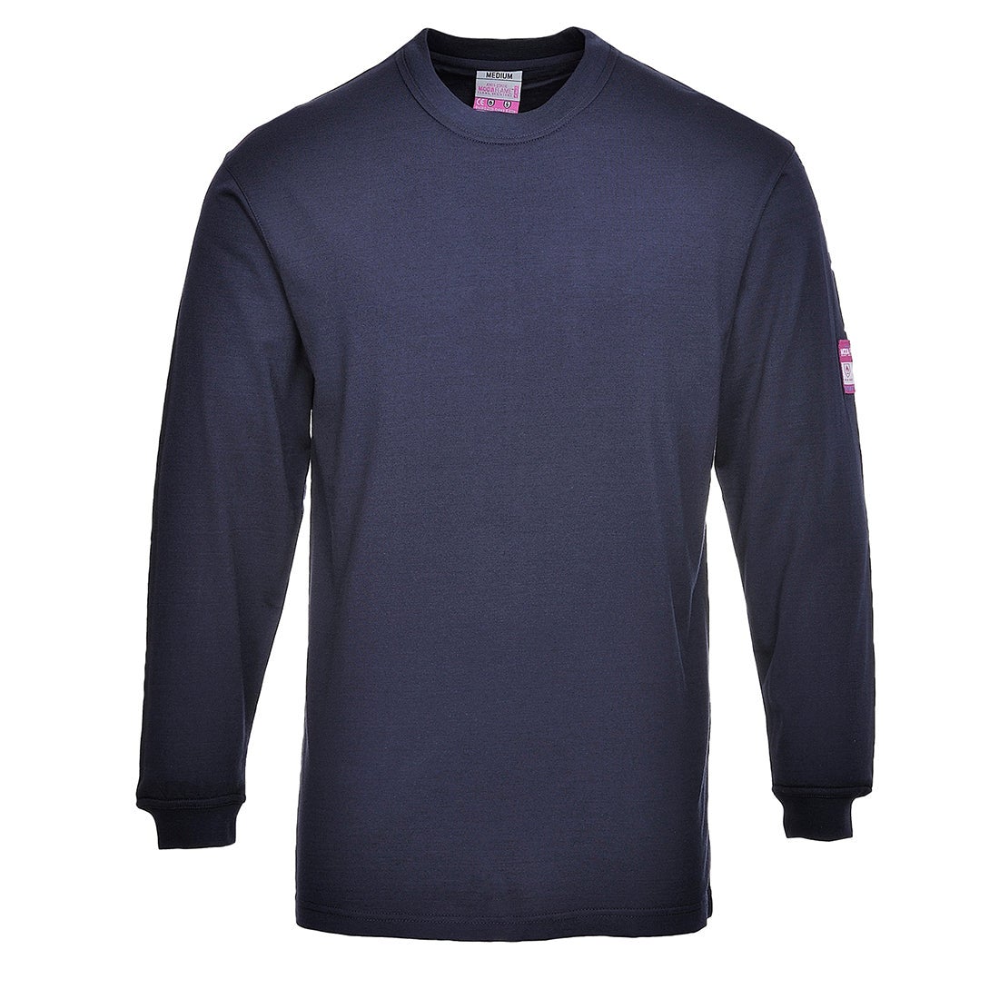 Tee shirt manches longues retardateur de flamme antistatique Portwest Marine 3XL - 5