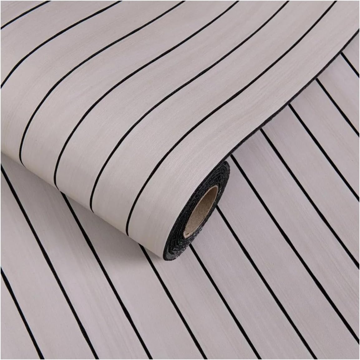 Sticker Mural 3D Auto-adhésif En PVC 40*600cm, Imitation Bois Massif ...
