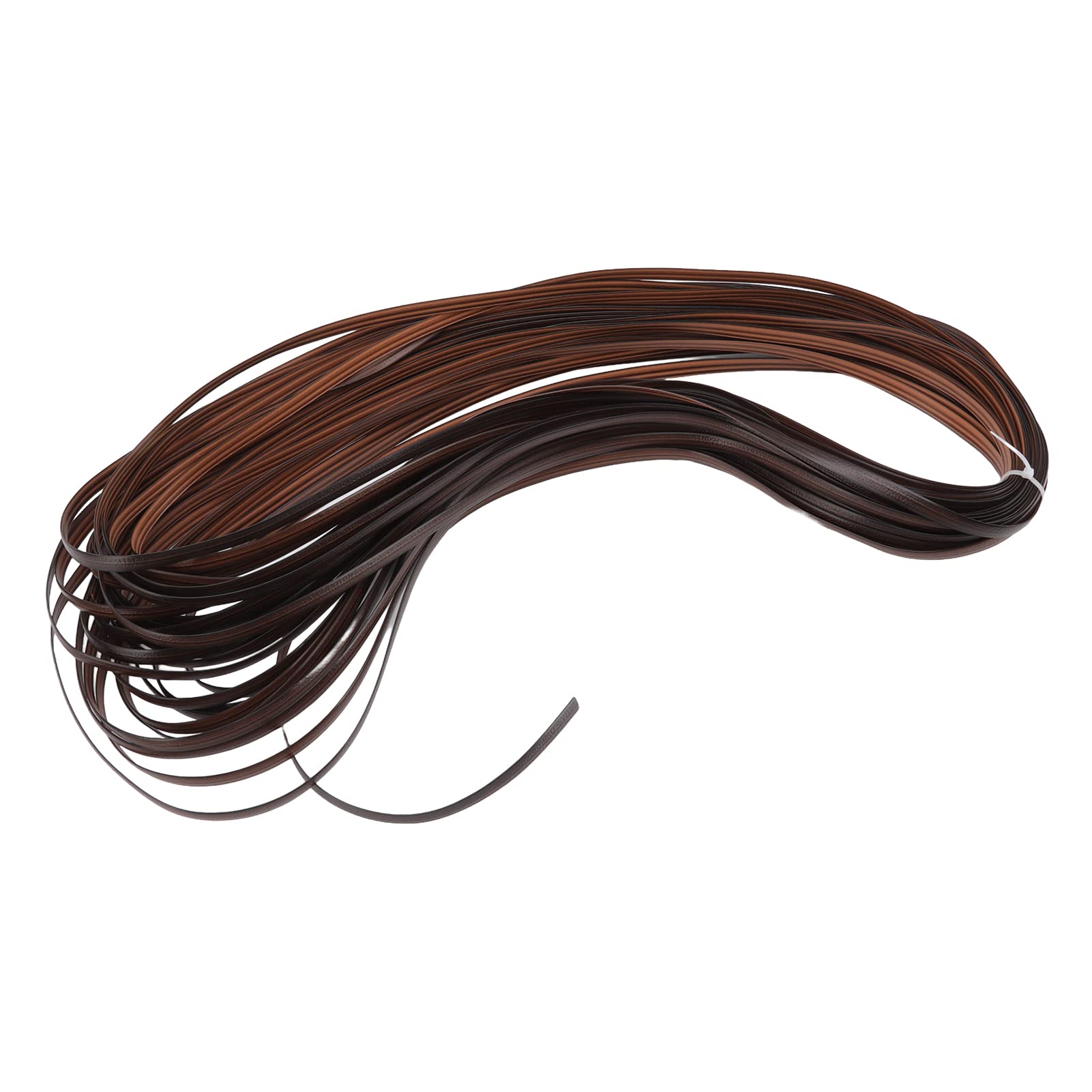 Kit de réparation en rotin synthétique en plastique haute résistance pour meubles (marron - COMFORTXL - 7