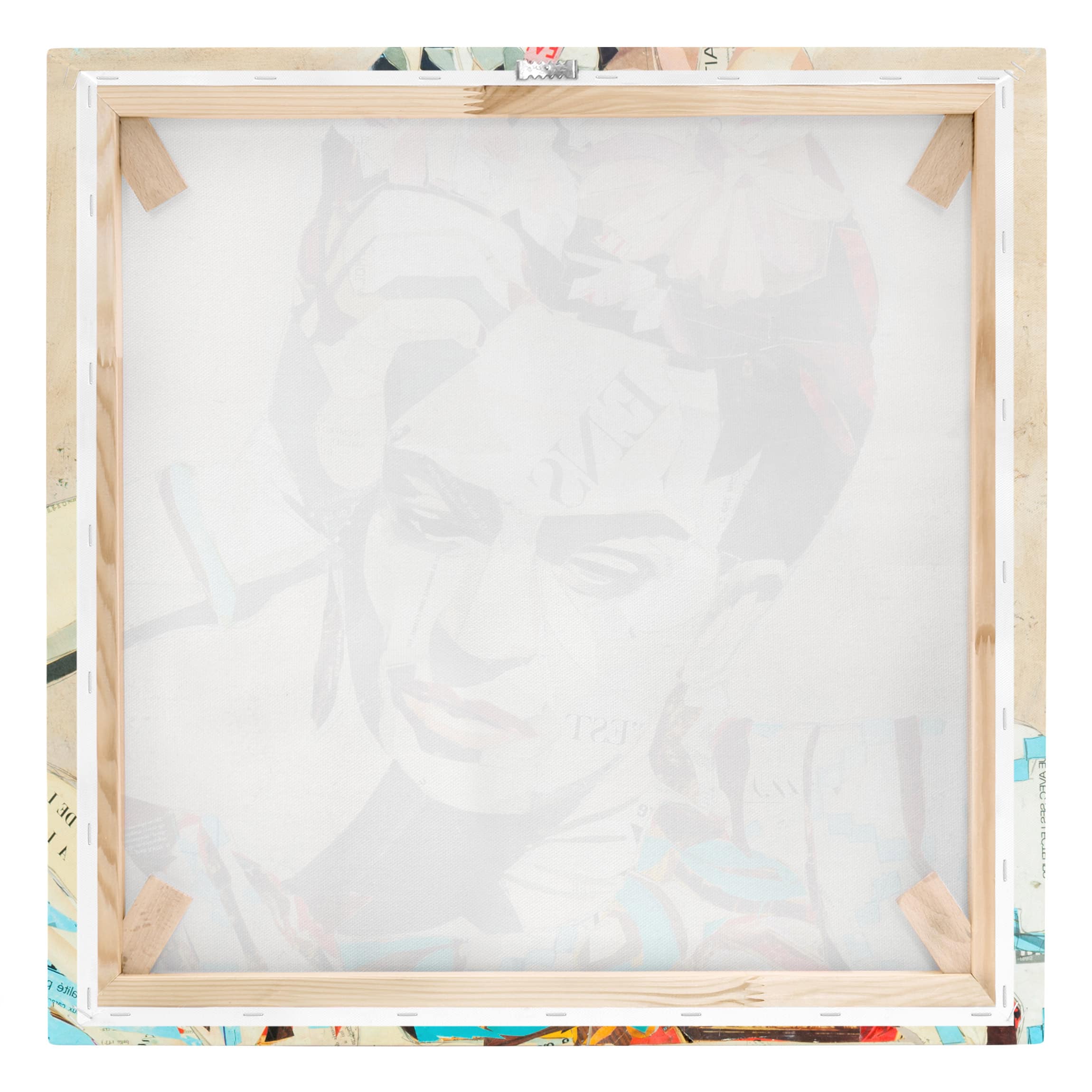 Impression sur toile tableau sur toile châssis beige Frida Kahlo personnes femme portrait 255 chambre à coucher salon couloir 40 x 40 cm - 7