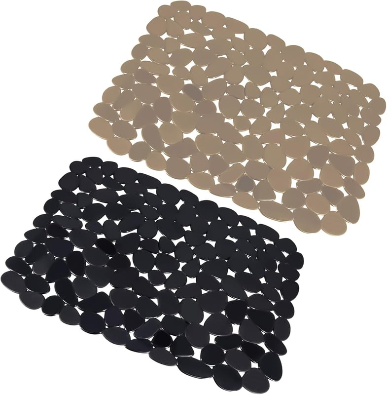 szt., 30x40 cm, mata pod zlew kuchenny, mata z PVC pod zlew kuchenny, mata ochronna pod zlew do kuchni i łazienki, ochraniacz na zlew