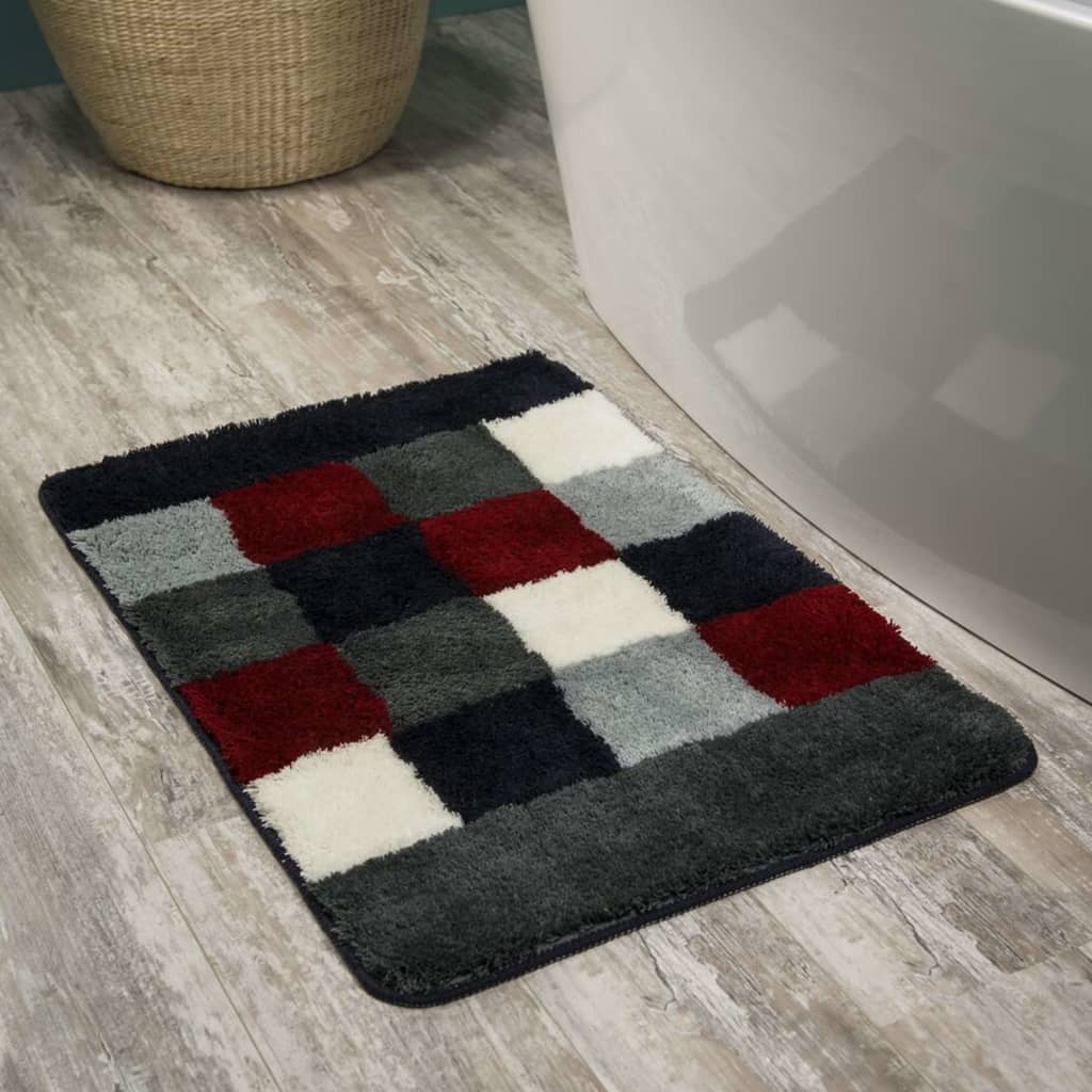 Sealskin Tappetino Da Bagno 100% Cotone Rosa Scuro – 60x90 Cm – Antiscivolo E Lavabile