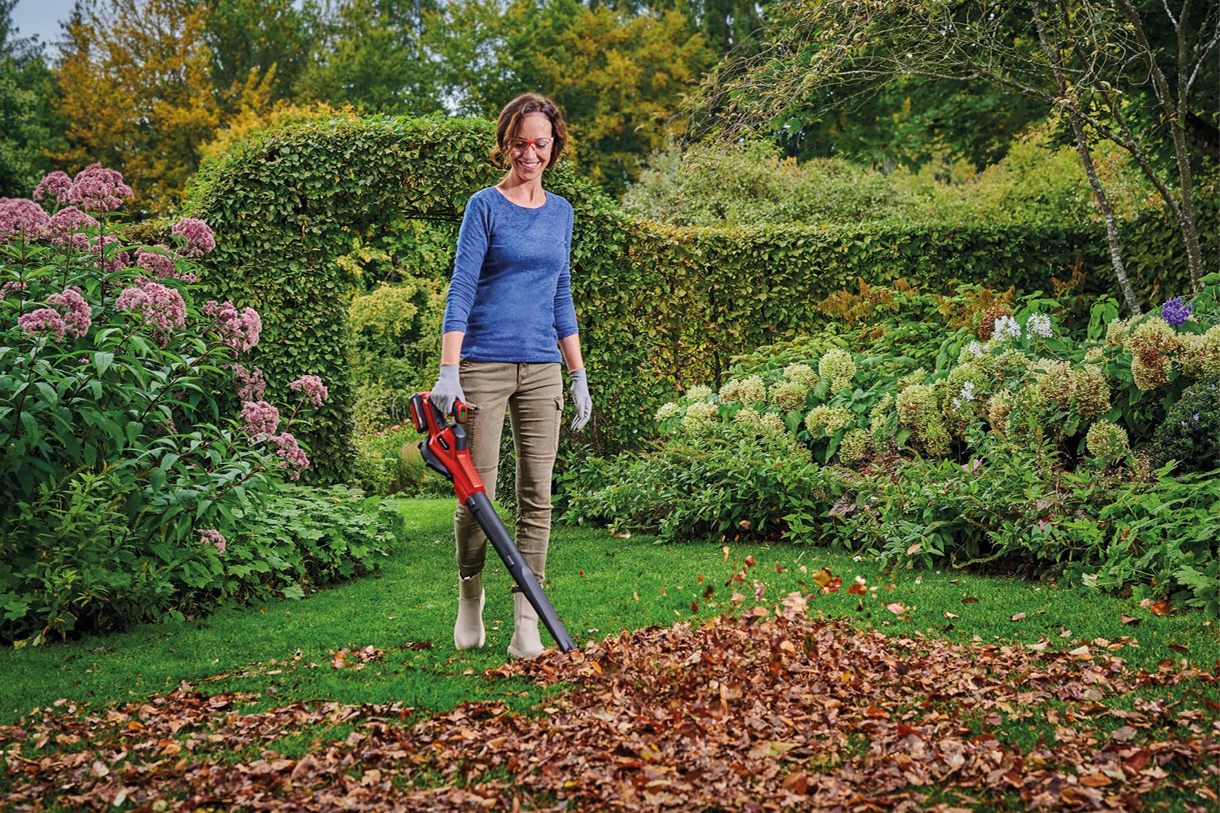 Einhell 3433560 GE-UB 18/250 Li E (1x4,0Ah) sans fil Souffleur sans fil, Souffleur avec batterie, avec chargeur, - 5