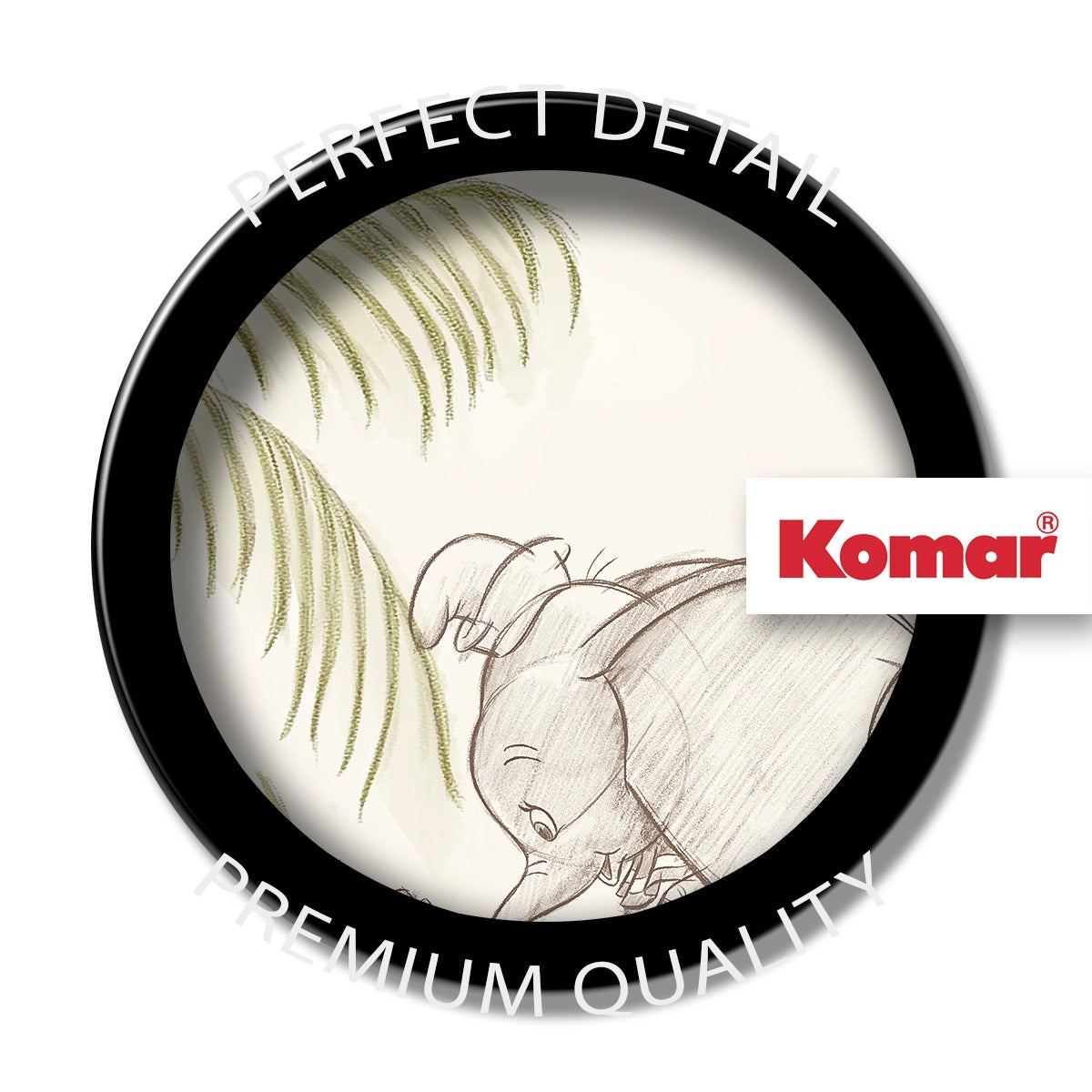 Cartel artístico de Komar - Disney Follow me Dumbo! - Talla: 50 x 40 cm - 3