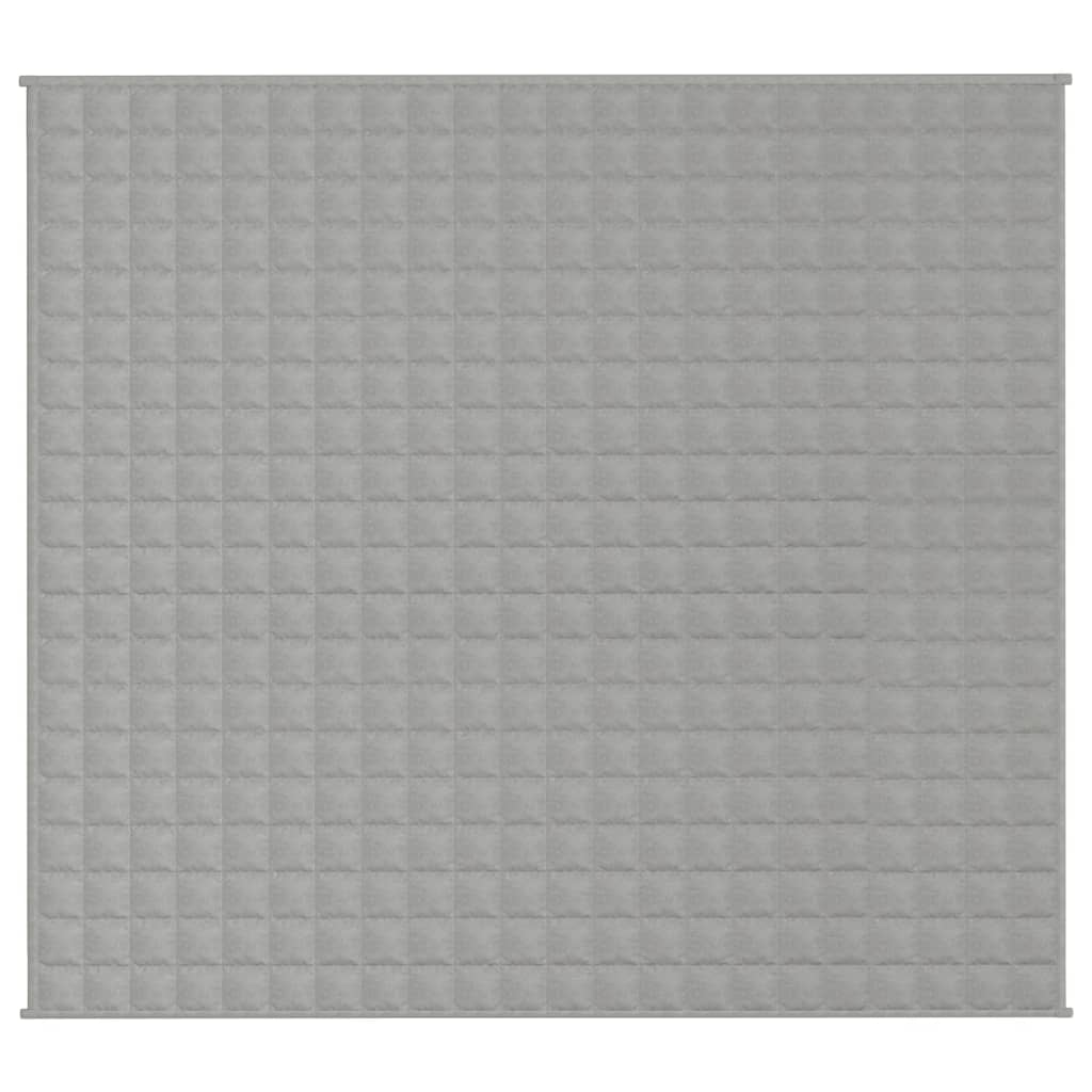 Couverture lestée Gris 200x220 9 kg Tissu - 3