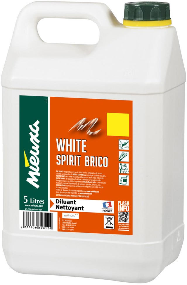 White spirit BRICO bidon 5L - MIEUXA - 103027