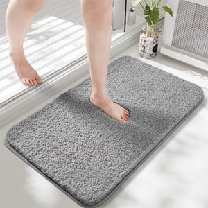 Majo Lifestyle und Home® Zerbino antiscivolo lavabile Tappeto per corridoio Tappeto sottile per la porta di casa, Zerbino per interni ed esterni, Tappetino per l'ingresso (ANTRACITE Welcome Home