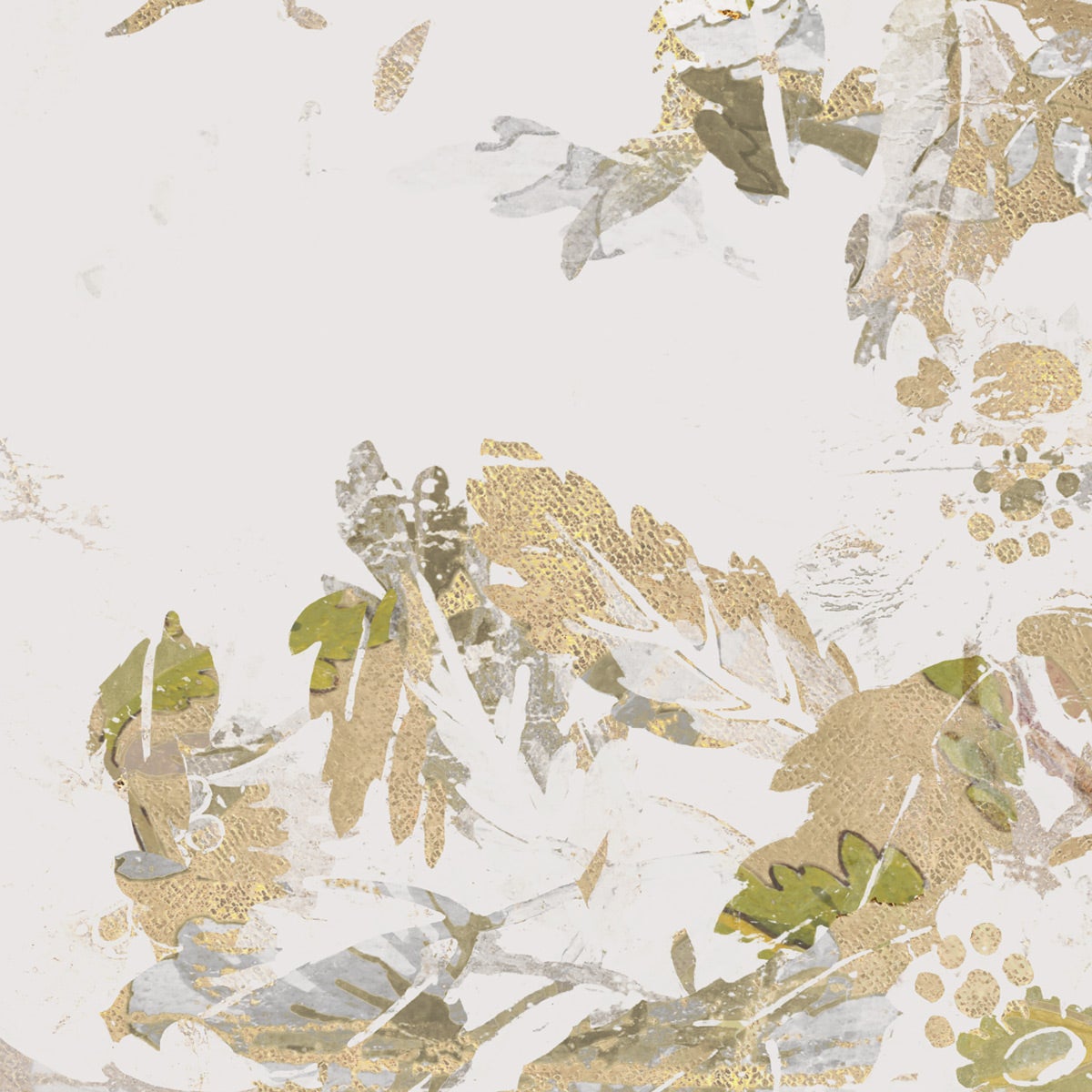 Fotomurale in tessuto non tessuto di Komar - Golden Feathers - Dimensione: 300 x 280 cm - 7