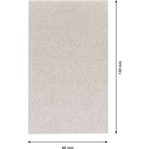 Hoja de lija EXPERT M480 Sanding Net 115 x 107 mm, G 80, 10-pc - 3