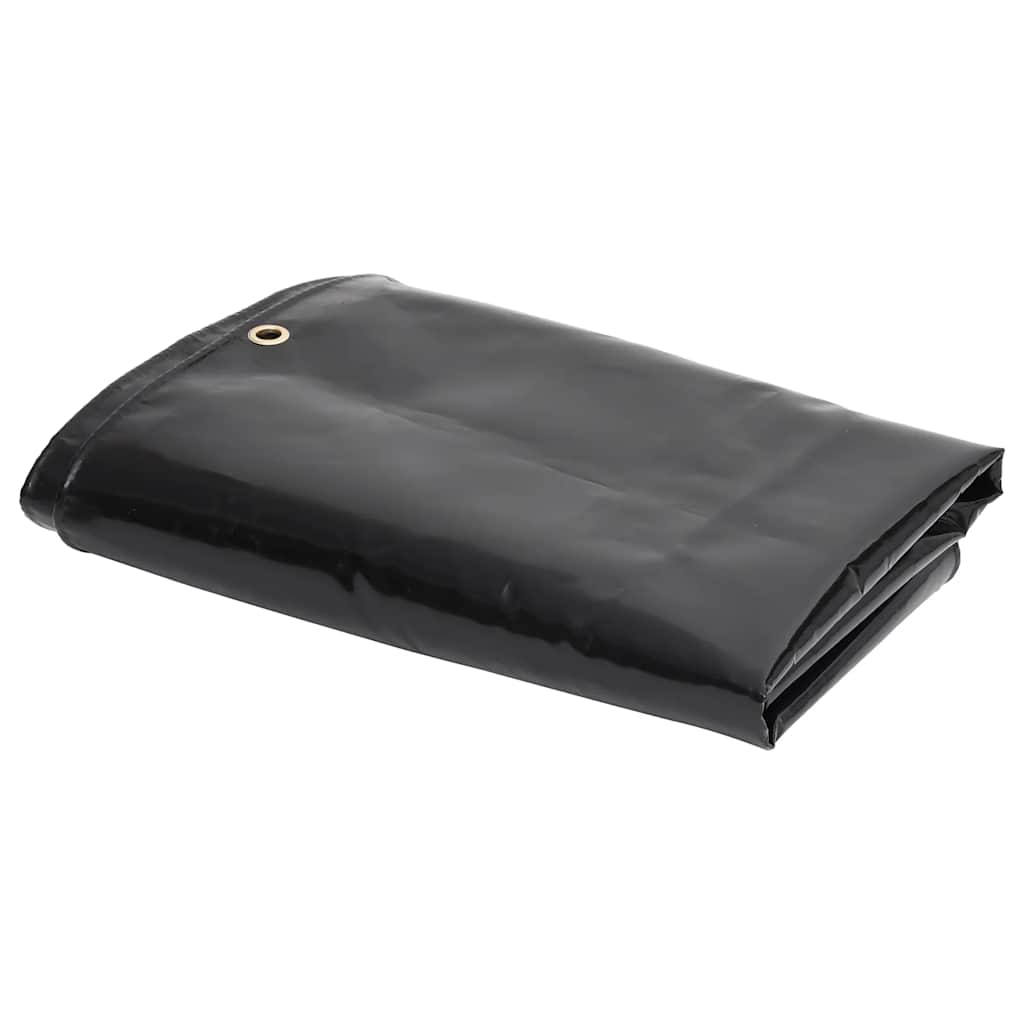 Lona protectora de 650 g/m², 3,5 x 2,5 m, color negro.