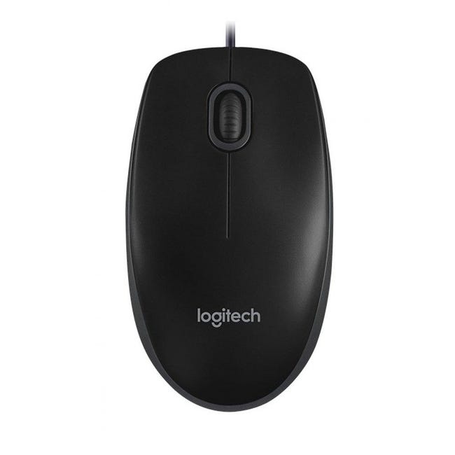 Logitech B100 Mouse Ottico Business, Schwarz | 5er Packung, 1 Logitech B100 Mouse Ottico Business, Schwarz | 5er Packung, 1
