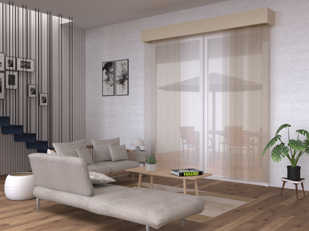 Cache coffre volet roulant 90 cm ATOLE - Crème RAL1015 - 3