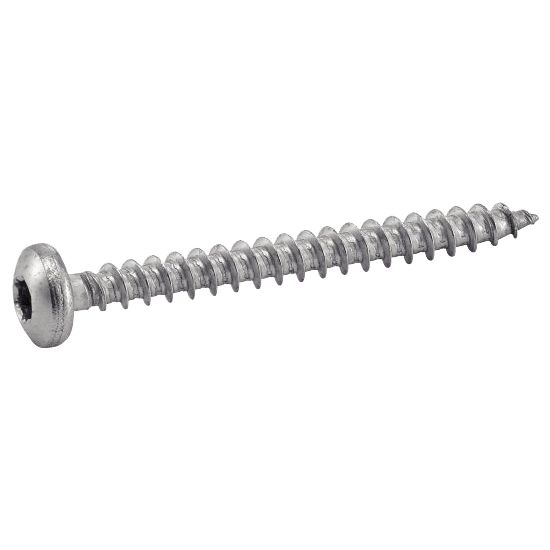 Vis bois F/Partiel tête fraisée Torx D. 5 x 50 mm INOX A2 - Boite de 200 pcs - Fixtout VAFXP05050A2