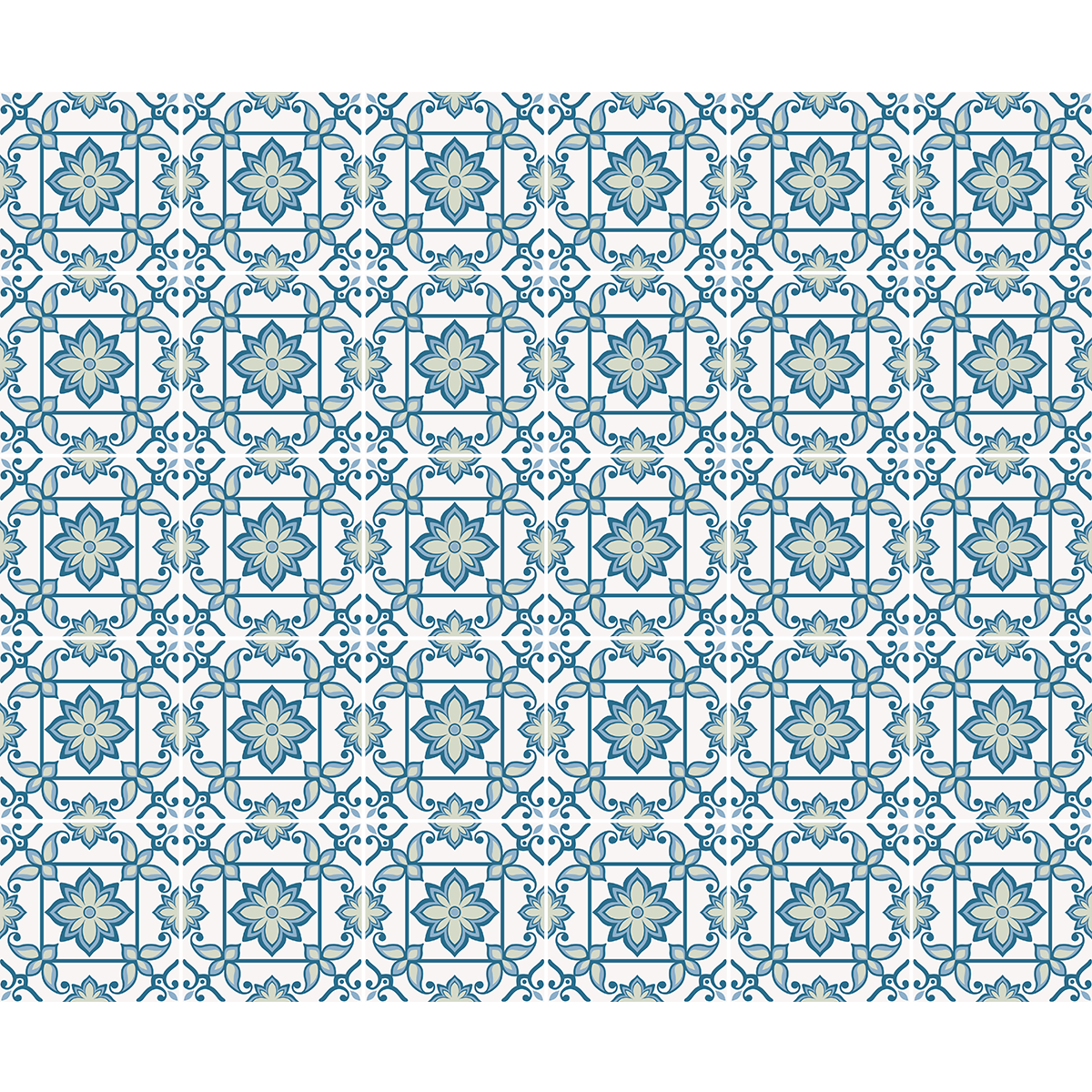 30 adesivi piastrelle di cemento mobili alvarez - Sticker adesivo - adesivi murali - 30stickers10x10cm - 2