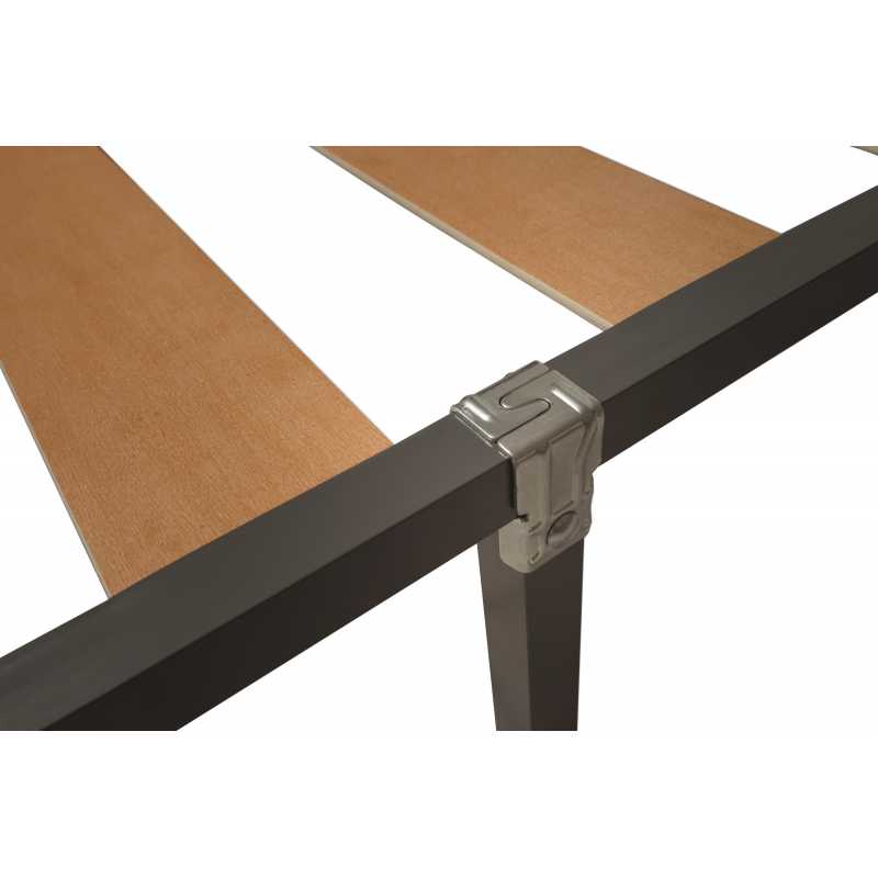 Somier de Lamas | Varios Tamaños | Fabricado En España (135 x 190 - Con 4 patas) - 5