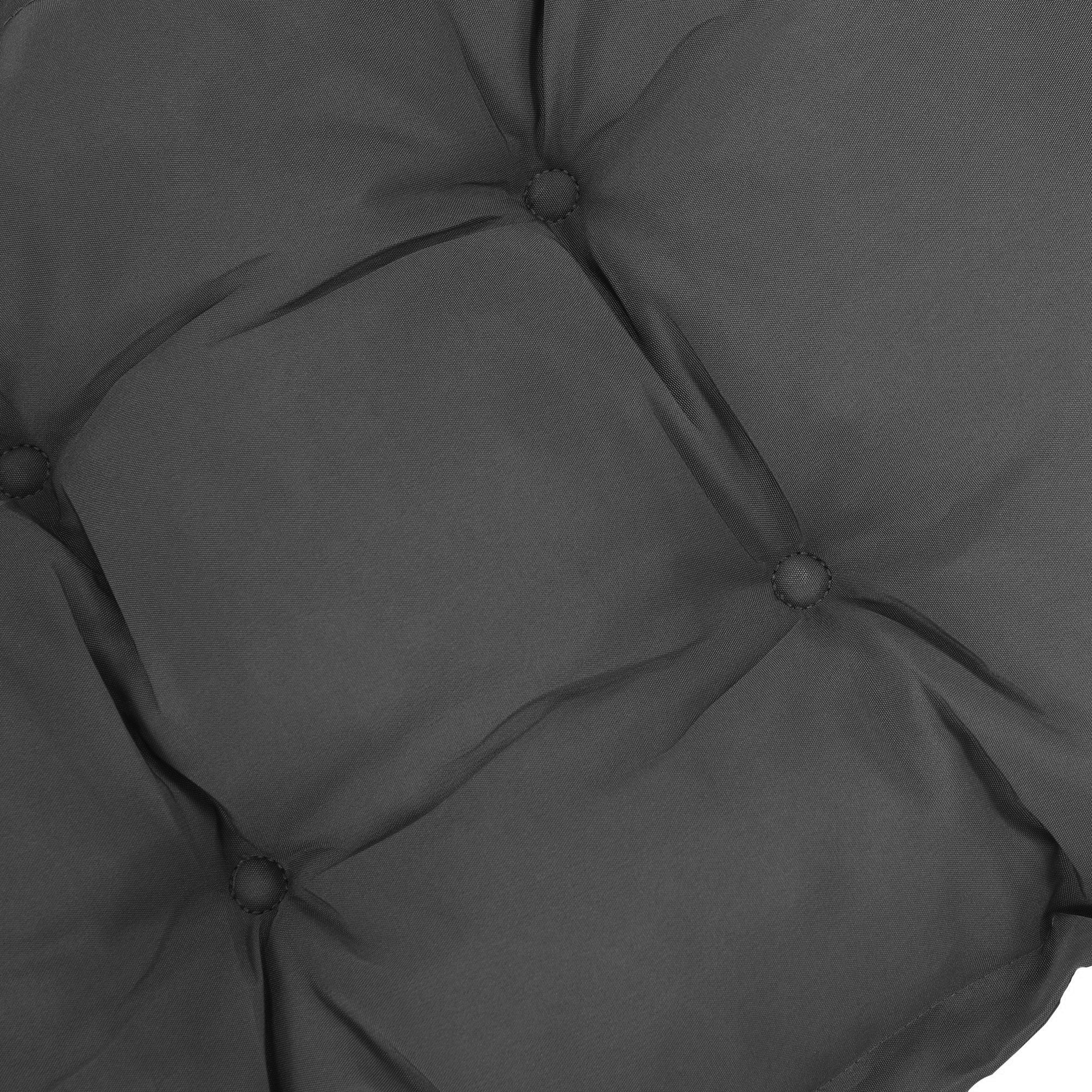 Cojín para Banco Outsunny Poliéster, Espuma Gris Oscuro 100x40x10 cm 84G-135V00CG - 4