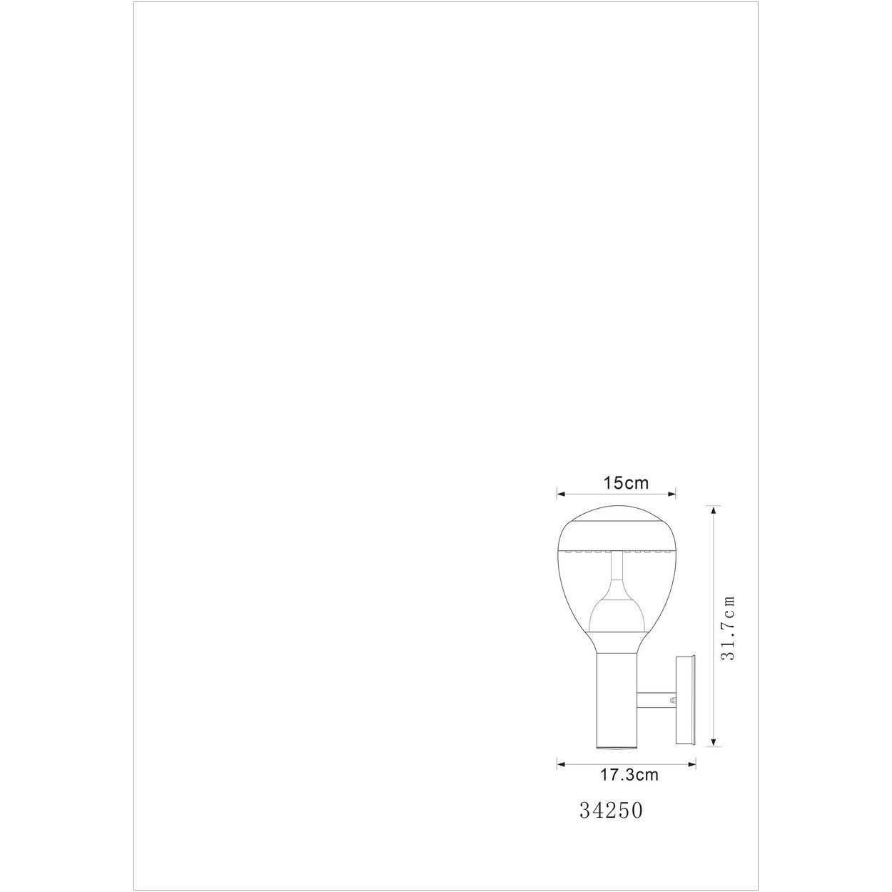 Globo Callisto Lampada da parete moderna per esterni in acciaio inox IP44 LED 3000K - 4