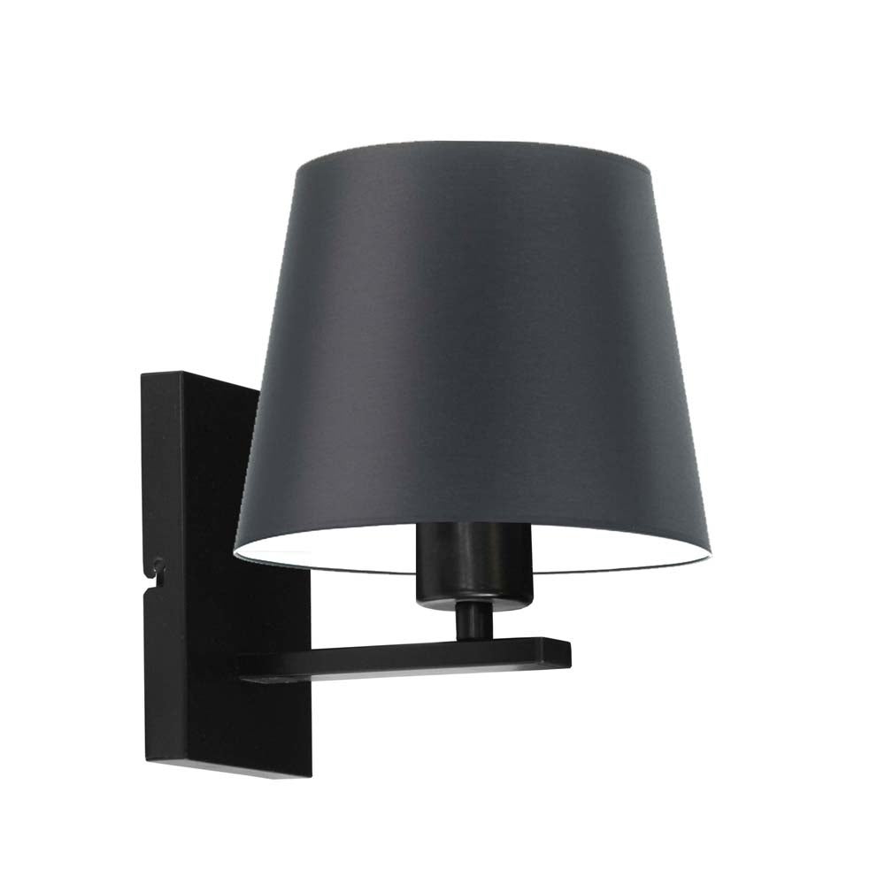 Kinkiet lampa ścienna lampa na ścianę z abażurem stożek MOTO