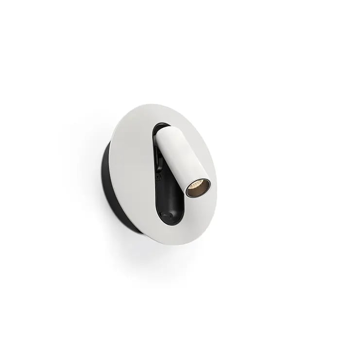 TIMIT lecteur mural blanc réglable avec interrupteur 62762 | Leroy Merlin