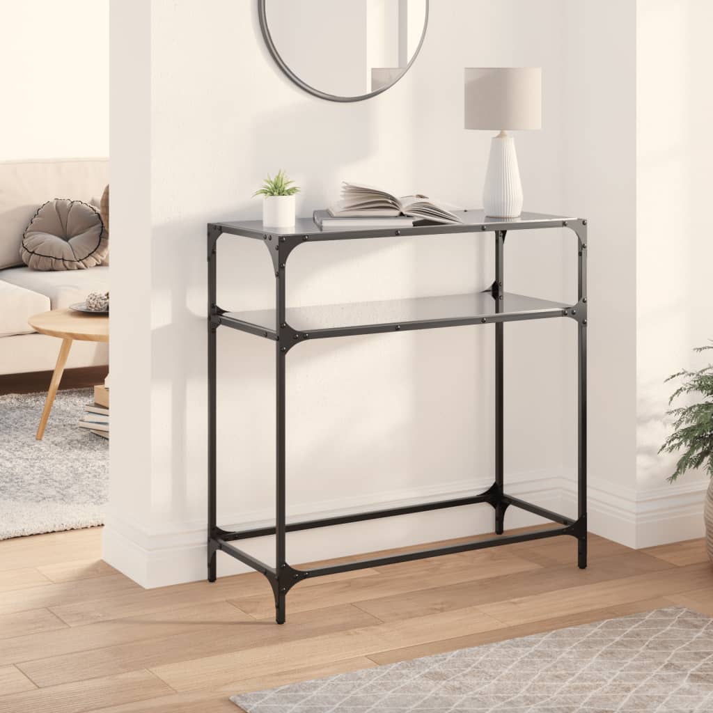 Console Neo Marbre Gris et Argent | Design Entrée de Luxe Console Neo Marbre Gris et Argent | Design Entrée de Luxe