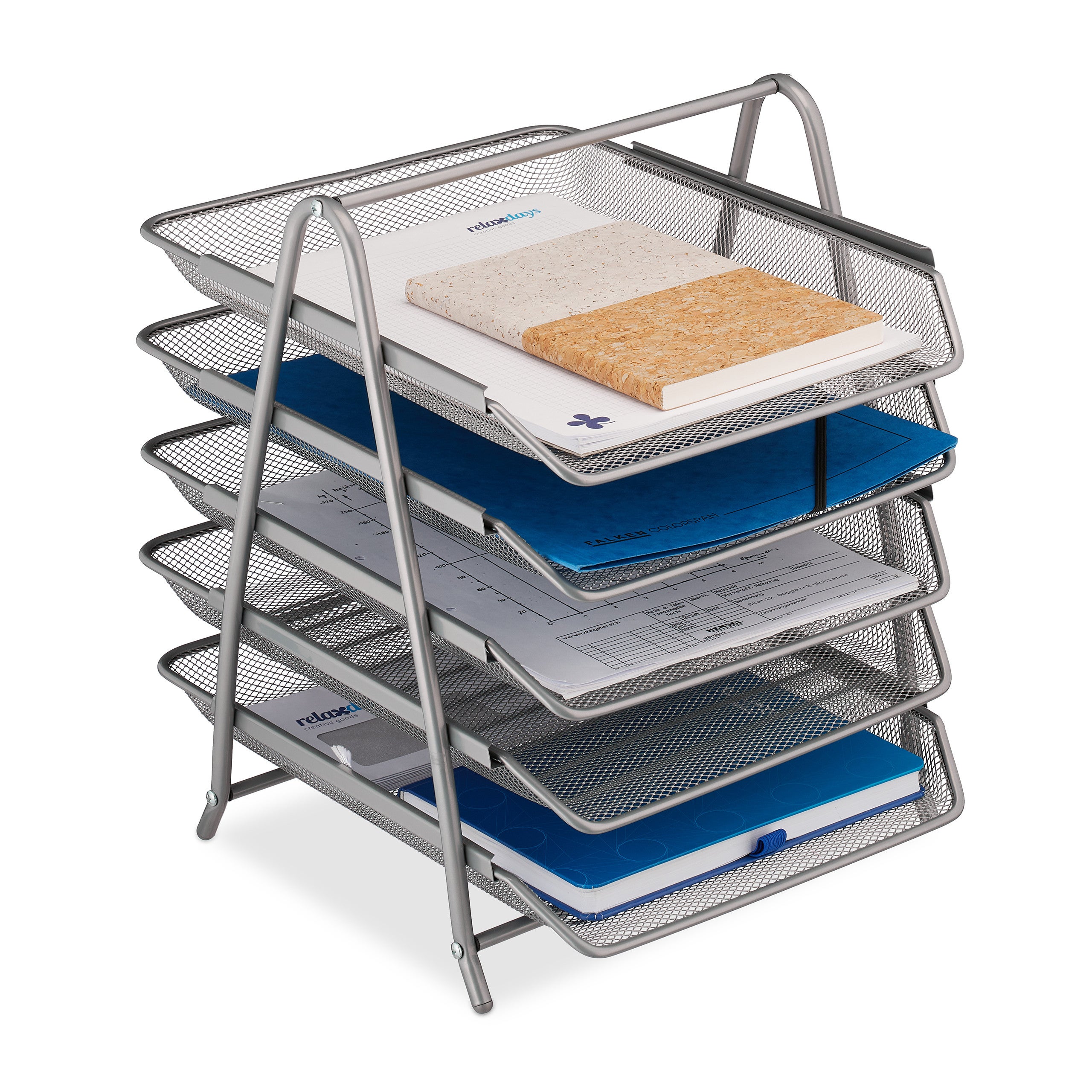 Relaxdays Muffinbox Für 24 Cupcakes, 2-stöckig Mit Tragegriff - Praktische Transportlösung Für Kuchenliebhaber