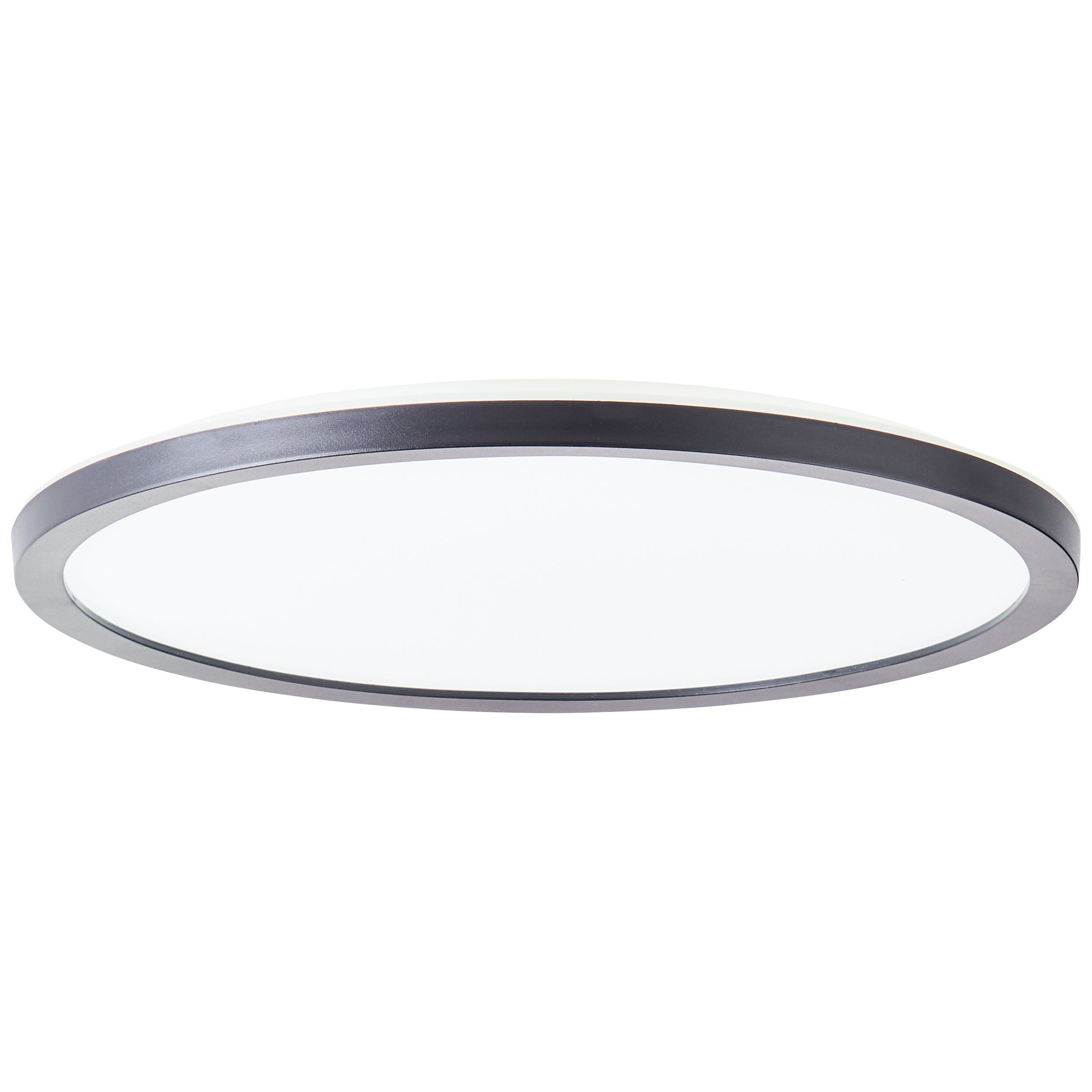 BRE-Light Natynkowy panel sufitowy LED Sorell 29cm czarny/biały Plastikowy pilot Możliwość wewnętrznego ściemniania za pomocą zintegrowanego pilota LE - 5