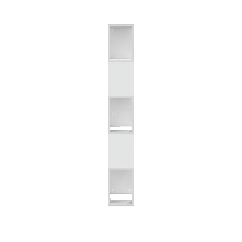 Biblioteczka vidaXL 5 poziomów biała drewno inżynieryjne 45x23,5x162,5 cm