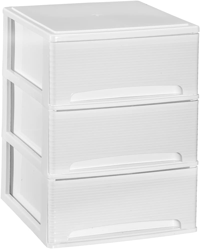 Cassettiere Multiuso 6 Cassetti – Plastica – Porta Miniature, Casa, Ufficio – Senza Marca